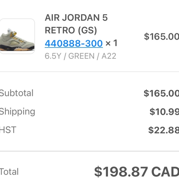 Nike air Jordan 5 retro - Picture 5 of 7